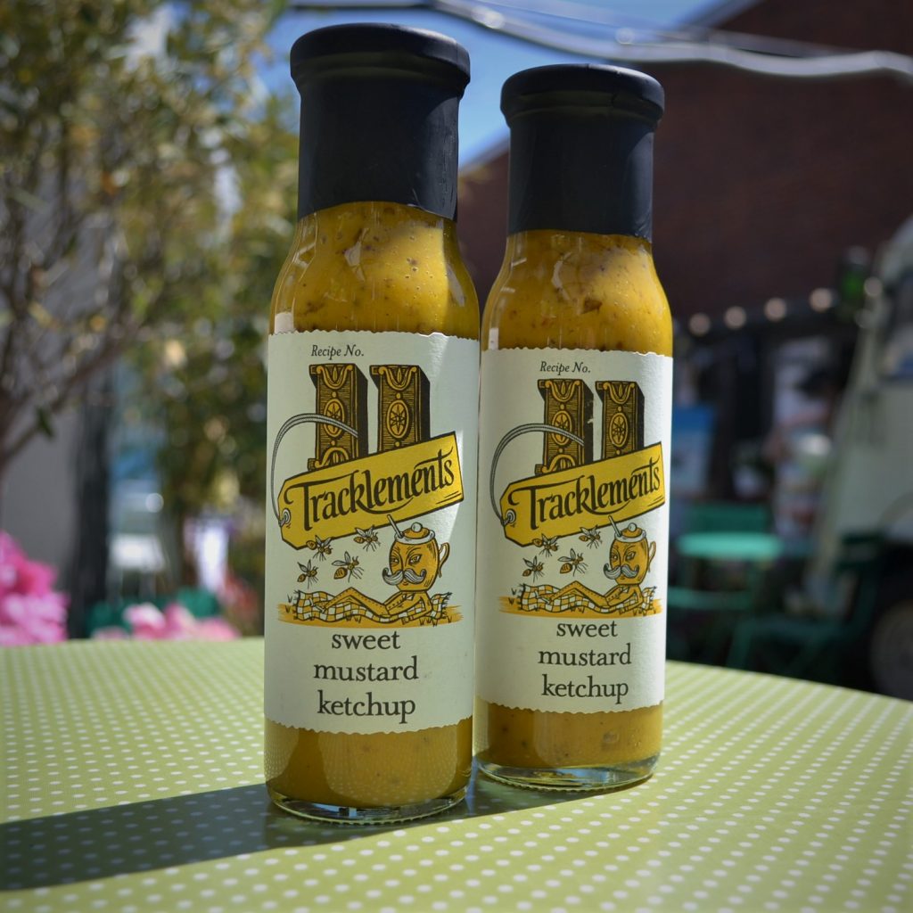 Tracklements Sweet Mustard Ketchup 230ml Zest for Taste