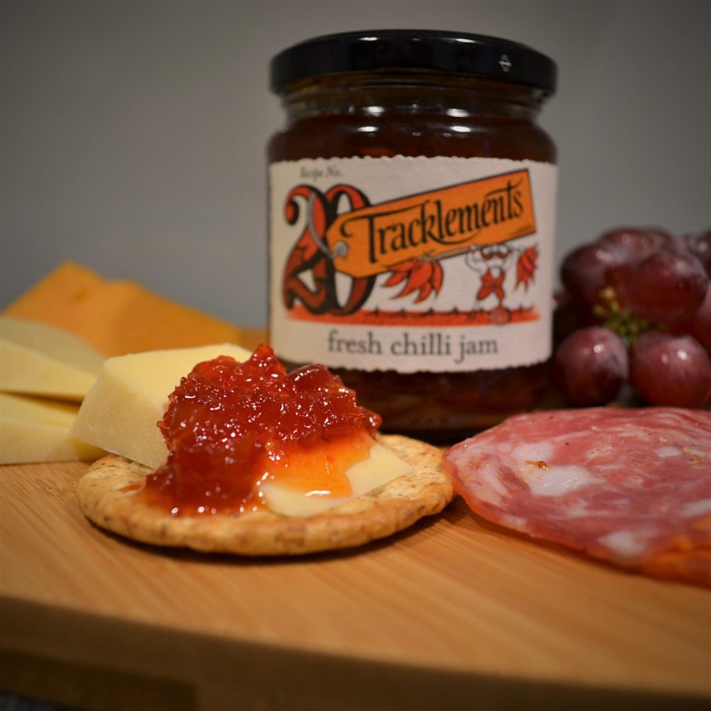 Tracklements Fresh Chilli Jam 250g Zest for Taste