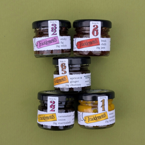 Tracklements Mini Jars 25g and 28g