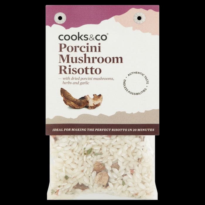 Cooks & Co - Porcini Mushroom Risotto 190g