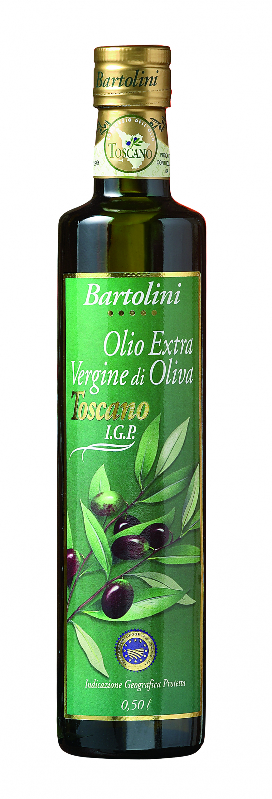 Bartolini Extra Virgin Olive Oil From Tuscany 500ml Bottle