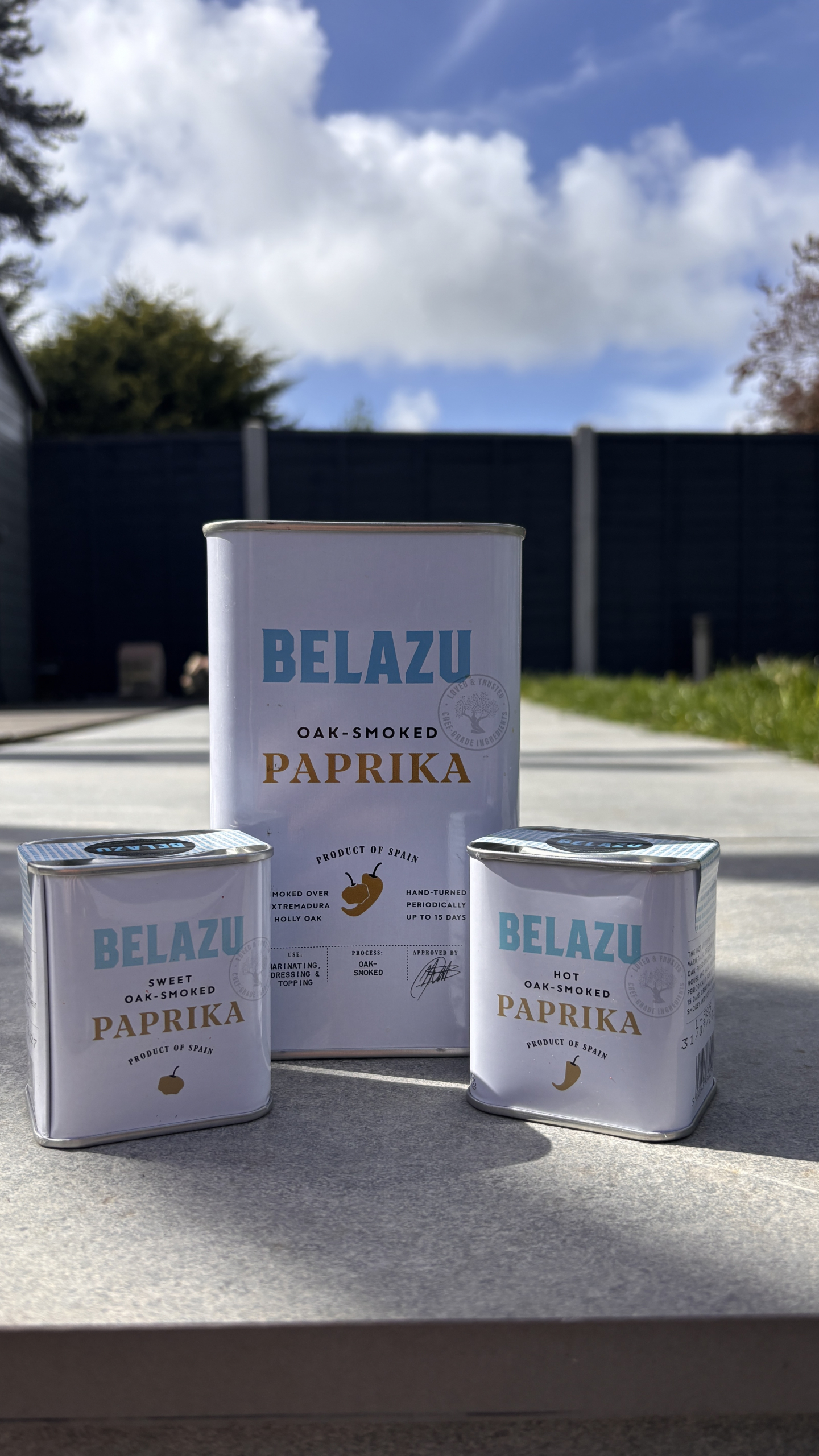 Belazu Smoked Paprika Sweet 70g and 750g